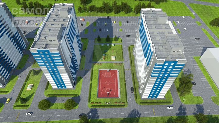 Квартира-студия, 23 м², 6/25 эт.