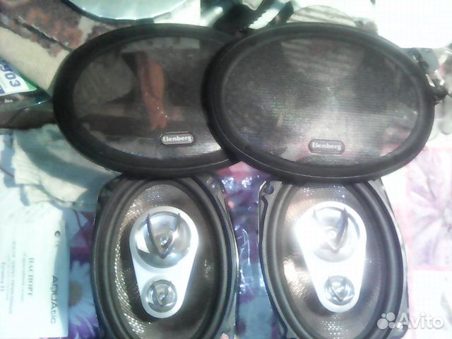 Колонки автомобильные 2шт магнитола продана
