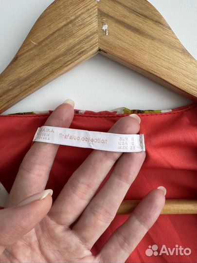 Платье Zara TRF s юбка-шорты