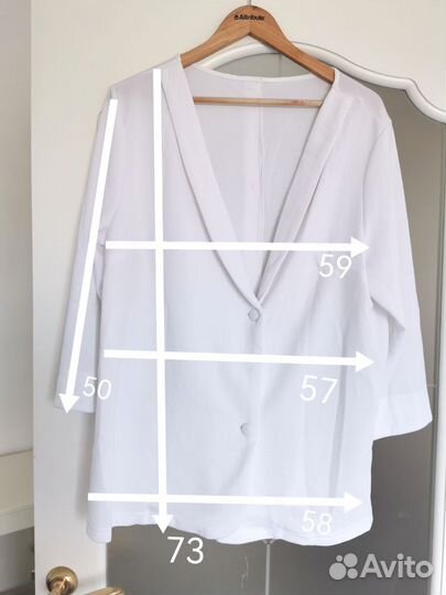 Женский пиджак 52 54