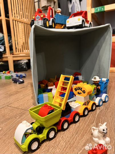 Lego дупло машинки