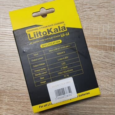 Зарядное устройство для батареек liitokala lii-l4