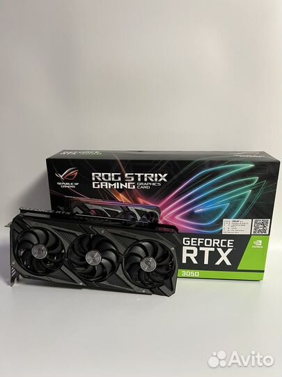 Видеокарта Rtx 3050 Strix