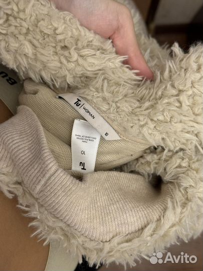 Плюшевая кофта женская