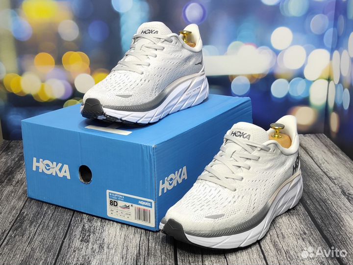 Кроссовки беговые Hoka one Clifton 8