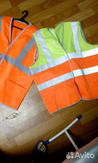 Жилет рабочий, сигнальный