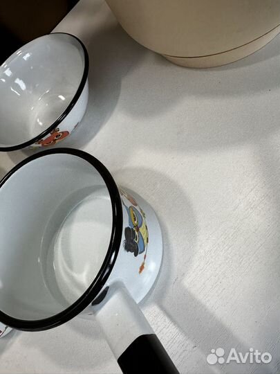 Набор эмалированной посуды