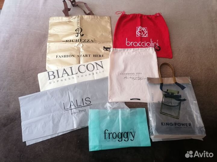 Брендовые пакеты Пыльник