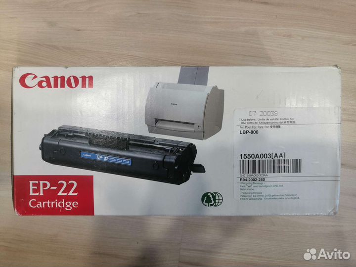 Картридж для принтера canon