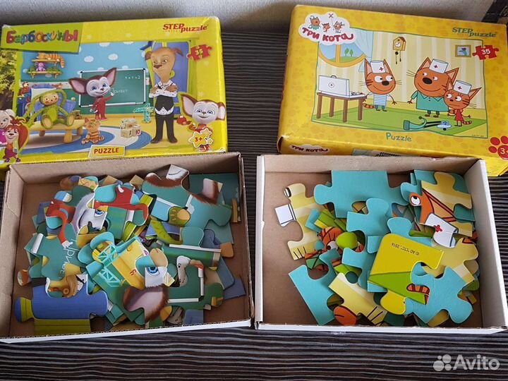 Развивающие игрушки. Пазлы