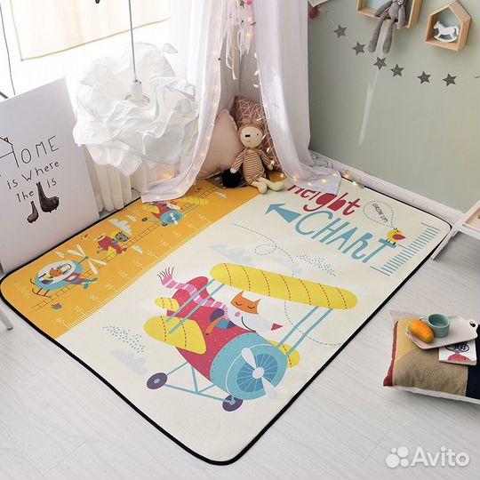 Ковер Коврик плюшевый, новый 2*1,5м, лиса