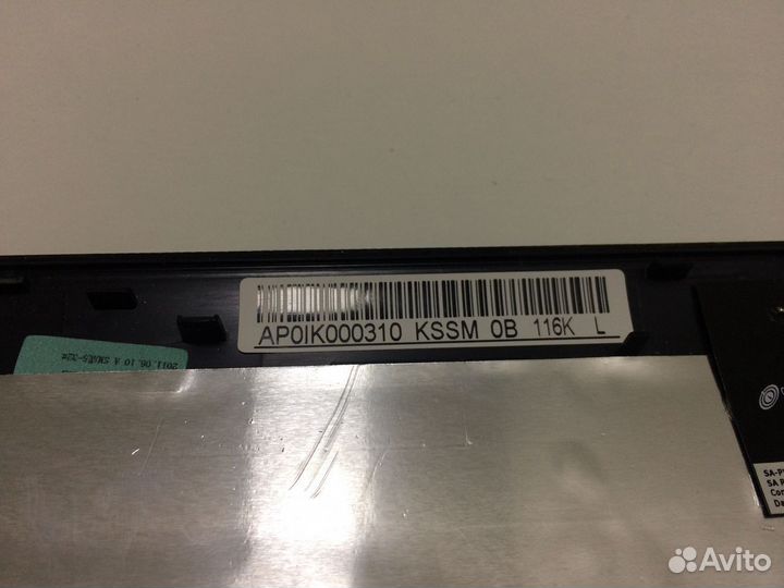 Крышка матрицы Toshiba C660 AP0IK000310