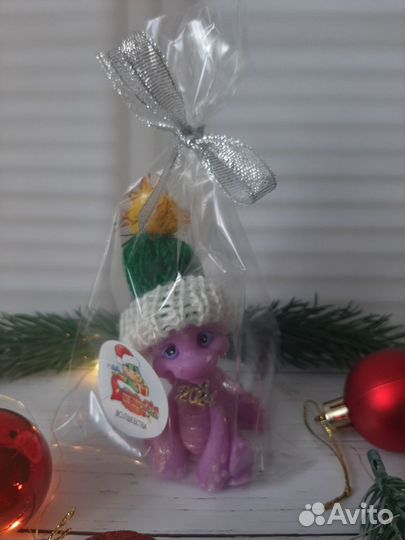 Мыло ручной работы дракончик