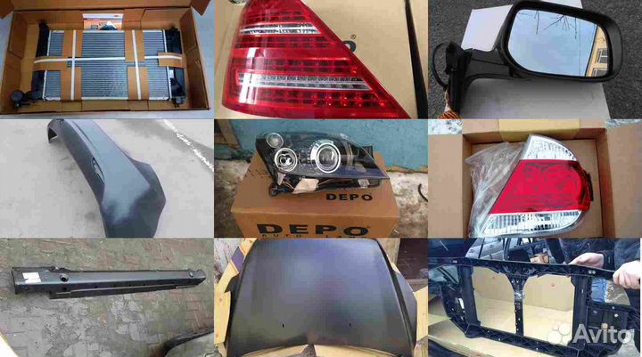 Решетка в бампере левый перед для mercedes E-class coupe/cabrio (C207) 05.09-01.13