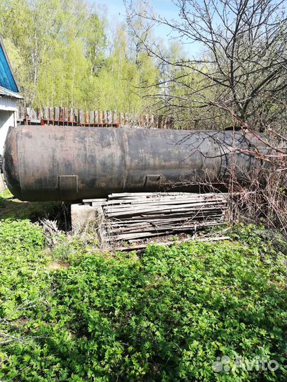 Емкость для воды металлическая