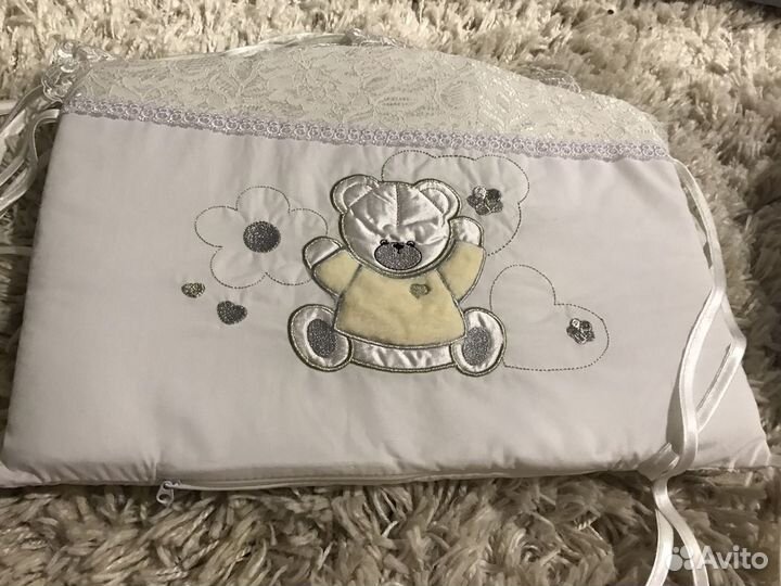 Бортики для детской кроватки Гандылян лили