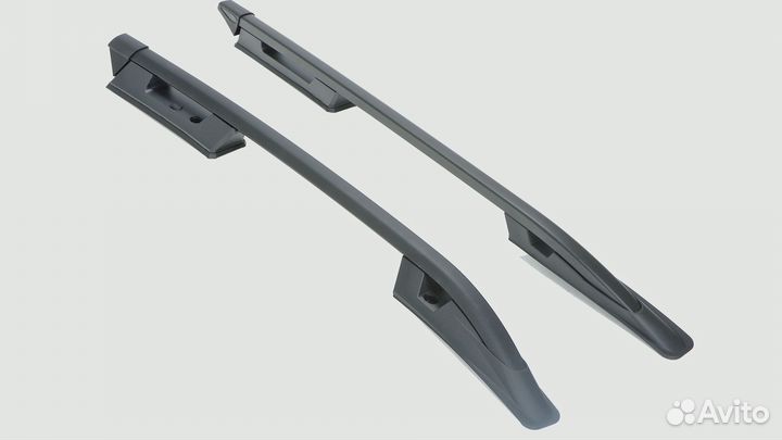 Рейлинги nissan navara 2014+ черные