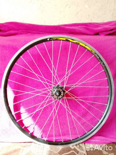 Колесо переднее 26 диск- v-brake