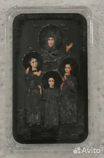 Серебряные монеты святые богоматерь