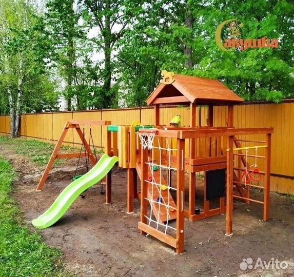 Спортивно игровая площадка Савушка Baby play 15