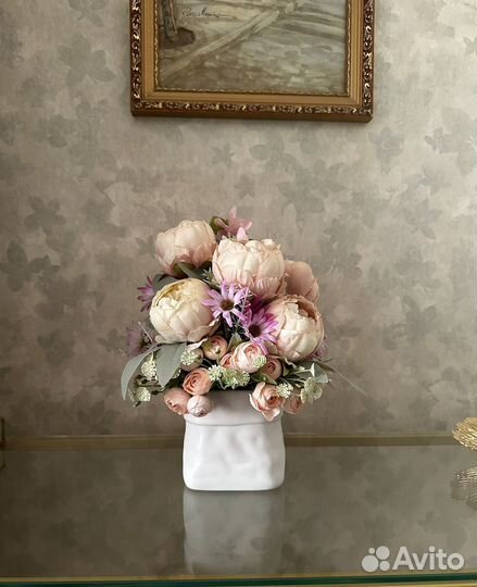 Пионы букет