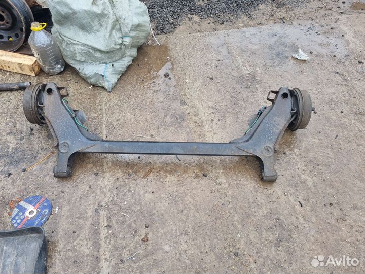 Задняя балка chevrolet lanos заз шанс