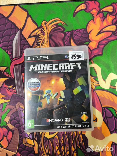 Диски на ps3 minecraft