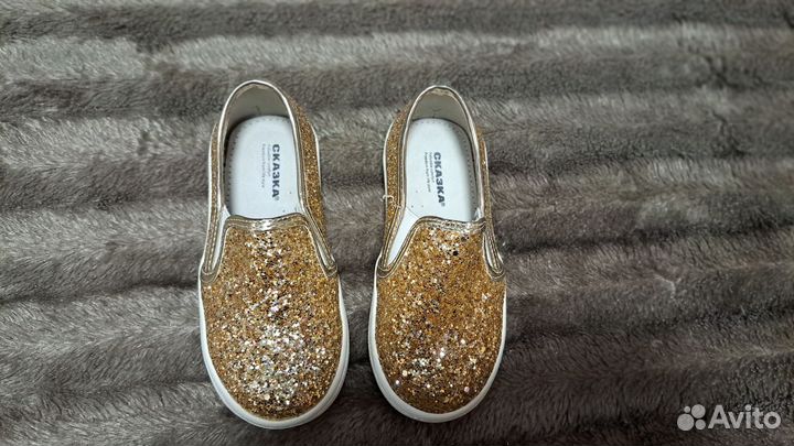 Слипоны туфли на девочку