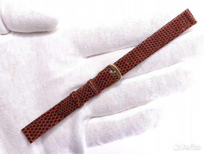 11 мм Speidel Браслет Ремешок Часов Кожа Ящерица