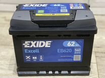 Аккумулятор Exide 62 Ah Б/у с гарантией