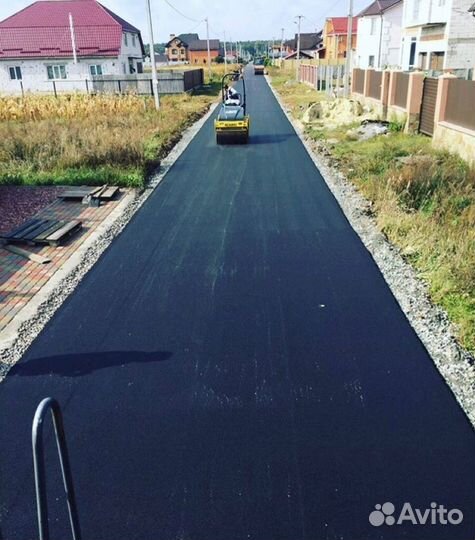 Асфальтирование укладка асфальт