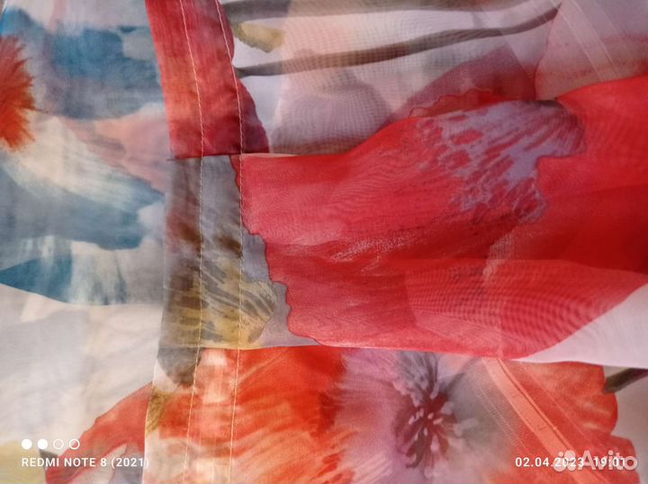 Тюль вуаль печать