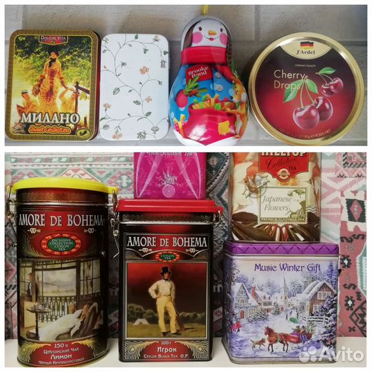 Баночки жестянные