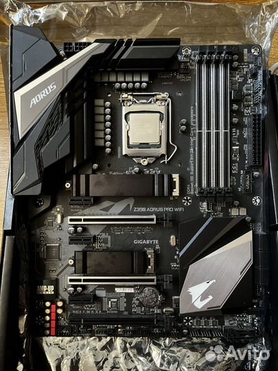 Материнская плата с процессором gigabyte Z-390