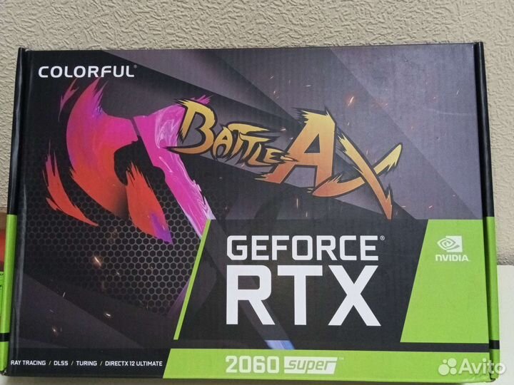 Видеокарта rtx 2060 super 8gb