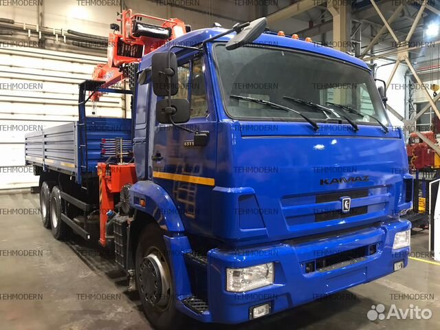 КАМАЗ 65115-3094-48 с КМУ, 2024