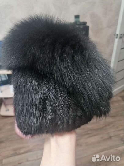 Шапка норковая женская
