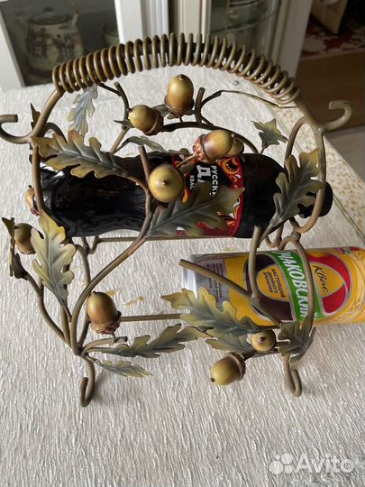 Подставка металлическая для напитков