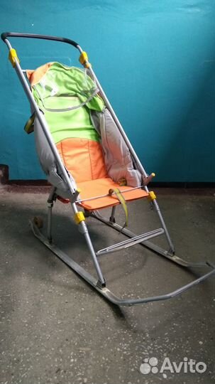 Санки-коляска