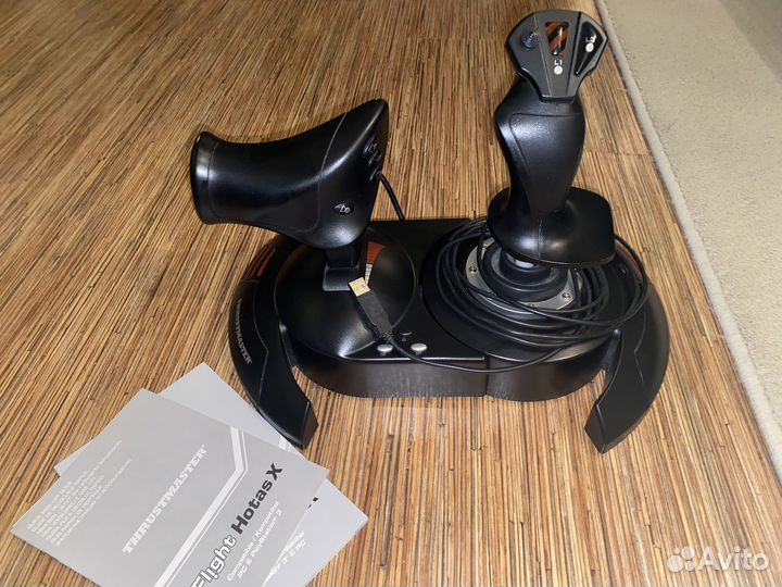 Джойстик ThrustMaster T Flight Hotas X черный