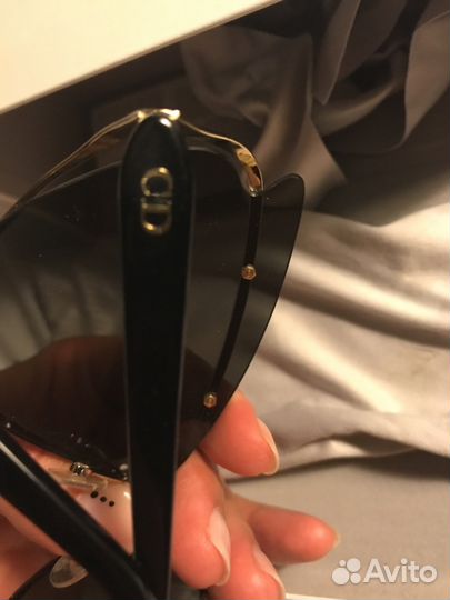 Солнечные очки Dior чёрные