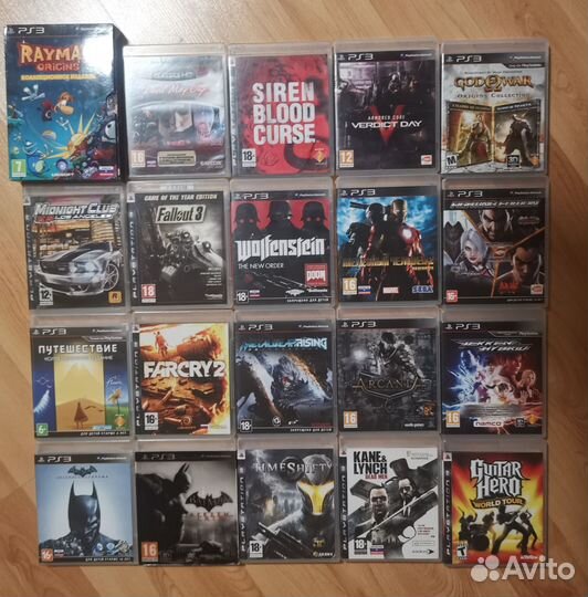 Диски для ps3