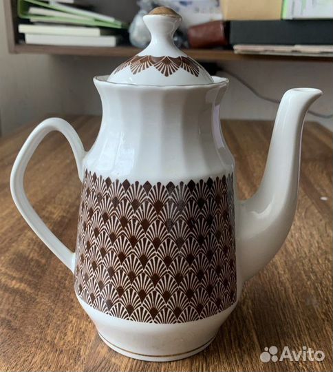 Кофейник фарфоровый СССР