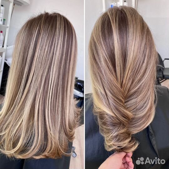 Окрашивание волос, Аиртач, Мелирование, Шатуш