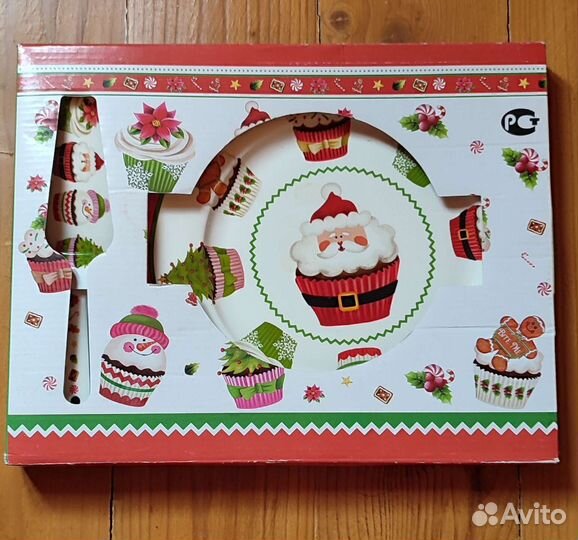 Блюдо с лопаткой новогоднее