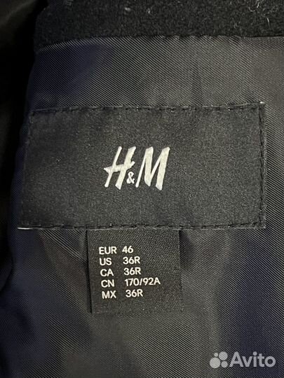 Пальто H&M мужское