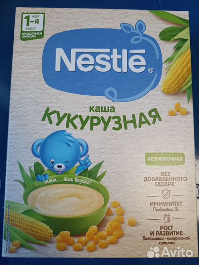 Детские каши безмолочные