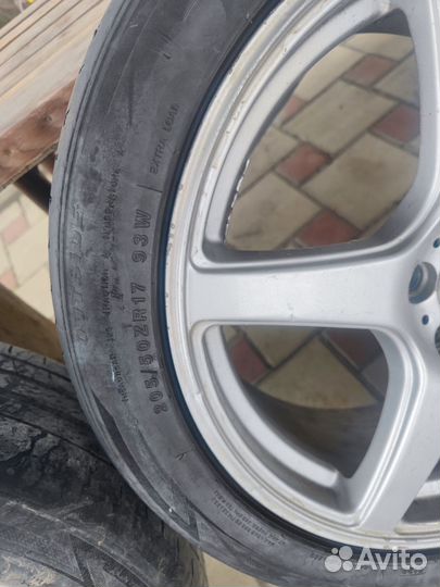 Литые диски r17 5 100