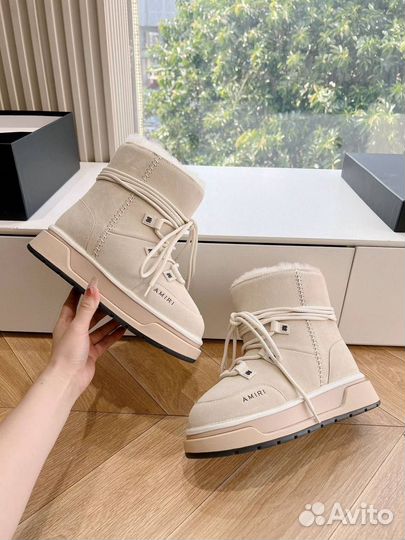 Ботинки женские на меху Amiri