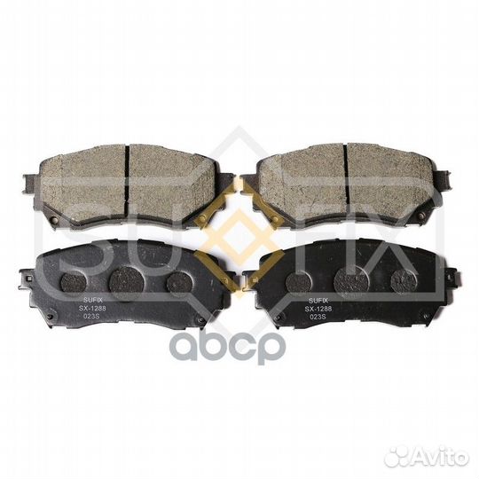 Колодки тормозные дисковые перед прав/лев